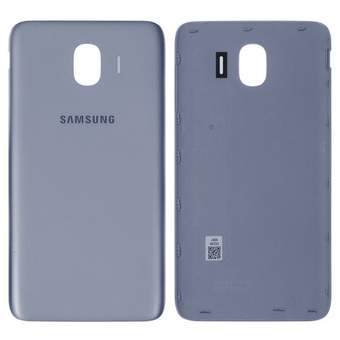 Задня панель корпуса для Samsung J400F Galaxy J4 2018 , сіра, orchid gray