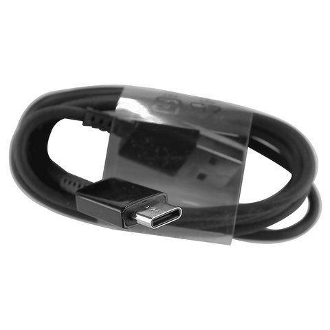 USB кабель Samsung, USB тип C, USB тип A, 100 см, чорний