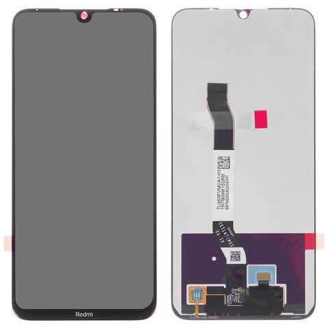 Дисплей для Xiaomi Redmi Note 8, черный, Лого Redmi, без рамки, Original PRC , M1908C3JH, M1908C3JG, M1908C3JI