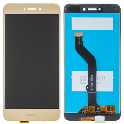 Дисплей для Huawei GR3 2017 , Honor 8 Lite, Nova Lite 2016 , P8 Lite 2017 , P9 Lite 2017 , золотистий, клас B, логотип Huawei, без рамки, Сopy, PRA LA1, PRA LX2, PRA LX1, PRA LX3