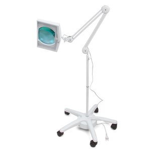Настольная линза Bourya 8069LED A, 5 диоптрий + Напольный штатив Pro'sKit 9MA 129SMP
