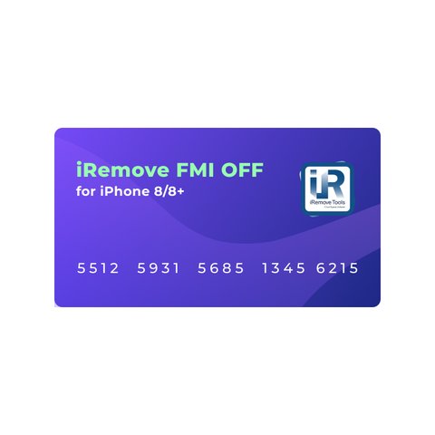 iRemove FMI OFF для iPhone 8 8P [Open Menu]