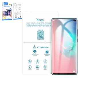 Захисна плівка Hoco GF015, матова, Анти відбитки, Pet Soft, затвердіння від УФ, 20 шт., #6931474788689