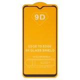 Защитное стекло для Realme 3; Vivo Y91, Y93; Samsung A105 Galaxy A10, совместимо с чехлом, Full Glue, (без упаковки), черный