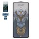 Защитное стекло iNobi Amulet для Samsung A736 Galaxy A73 5G, M526 Galaxy M52, M536 Galaxy M53, M546 Galaxy M54, совместимо с чехлом, Full Glue, Anti-Static, черный, cлой клея нанесен по всей поверхности