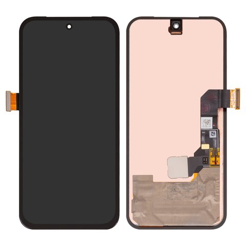 Дисплей для Google Pixel 8a, без рамки, Оригинал переклеено стекло , GKV4X, G6GPR, G8HHN, G576D