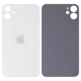 Задняя панель корпуса для iPhone 11, белая, не нужно снимать стекло камеры, Original (PRC), big hole