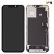 Дисплей для iPhone 12 Pro Max, черный, с рамкой, High Copy, (OLED), GX OEM soft