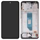 Дисплей для Xiaomi Redmi Note 14 4G, чорний, з рамкою, Original (PRC), 161.5mm, 24117RN76E, EU version