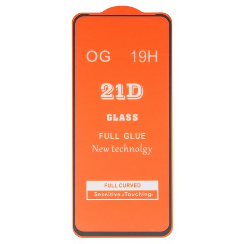 Захисне скло для Motorola Moto G9 Power, сумісне з чохлом, Full Glue, без упаковки , чорний