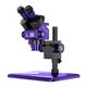 Мікроскоп Mechanic ROBOT6560T-B11, тринокулярний, 6,5X-60X