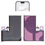 Акумулятор для iPhone 14 Pro, Li-ion, 3,87 B, 3350 мАг, збільшена ємність, без помилки, (A2866), genuine IC