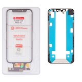Сенсорний екран G+OCA PRO для iPhone 12 mini, з рамкою, з ОСА-плівкою, чорний, без мікросхеми