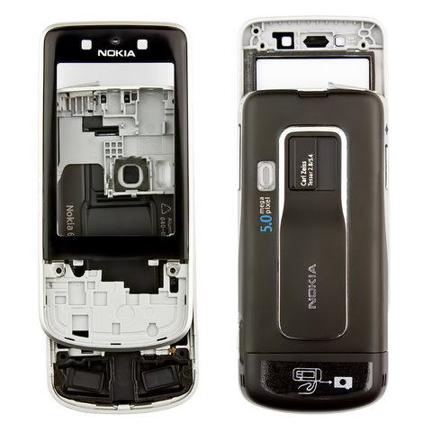 Housing compatible with Nokia 6260s, High Copy, black 