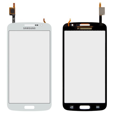 Cristal táctil puede usarse con Samsung G7102 Galaxy Grand 2 Duos, G7105 Galaxy GRAND 2, G7106, blanco