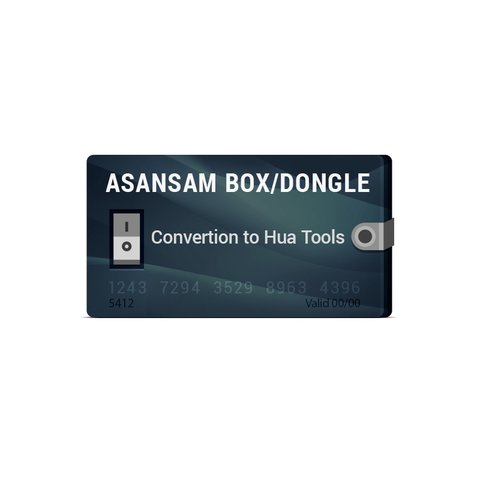 Конвертация Asansam Box Dongle в Hua Tools  HUA + HMI + HQT 