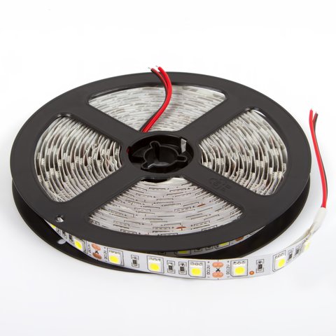 Tira de luces LED SMD5050 luz blanca fría, extra brillante, 300 diodos LED, 12 V DC, 5 m, IP20 