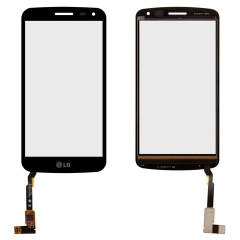 Cristal táctil puede usarse con LG K5 X220 Dual Sim, negro
