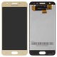 LCD compatible with Samsung G570F/DS Galaxy J5 Prime, (golden, without frame, Original (PRC), original glass)