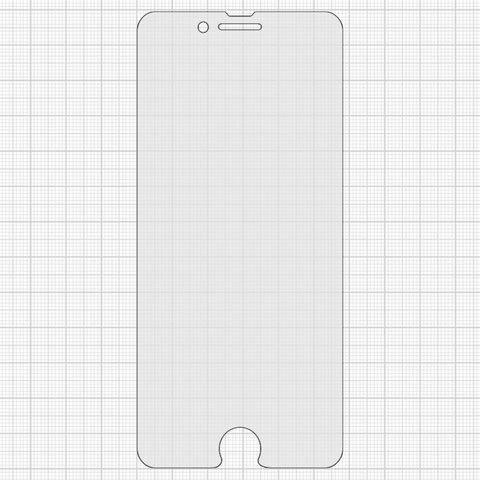 Vidrio de protección templado All Spares puede usarse con Apple iPhone 7, iPhone 8, iPhone SE 2020, 0,26 mm 9H, compatible con estuche, mate