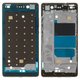 Housing Middle Part compatible with Huawei P8 Lite (ALE L21), (black, LCD binding frame)