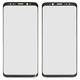 Housing Glass compatible with Samsung G960F Galaxy S9, (with OCA film, black)