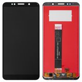 LCD compatible with Huawei Honor 7A 5,45", Honor 7s, Honor Play 7, Y5 (2018), Y5 Prime (2018), (black, without logo, without frame, High Copy, (DUA-L22))