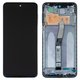 LCD compatible with Xiaomi Redmi Note 9 Pro, Redmi Note 9S, (gray, with frame, original (change glass) , M2003J6B2G, M2003J6A1G)