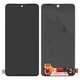 LCD compatible with Xiaomi Poco X5, Redmi Note 12 4G, Redmi Note 12 5G, (black, without frame, Original (PRC))