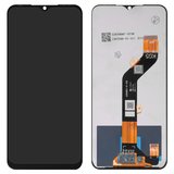 LCD compatible with Tecno Spark Go (2022), (black, without frame, High Copy, KG5m)