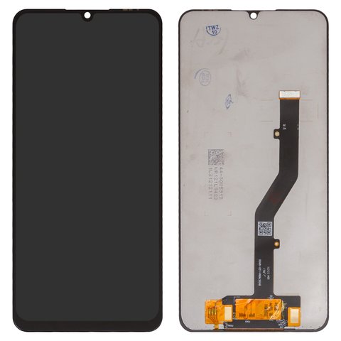 LCD compatible with ZTE Blade A72 4G, Blade A72S, Blade V40 Smart, Blade V40 Vita, black, without frame, High Copy 