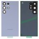 Housing Back Cover compatible with Samsung S928 Galaxy S24 Ultra, (blue, with camera lens, titanium blue)