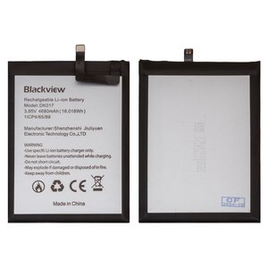 Battery DK017 compatible with Blackview A80 Plus, A80 Pro, Li ion, 3.85 V, 4680 mAh, Original PRC  
