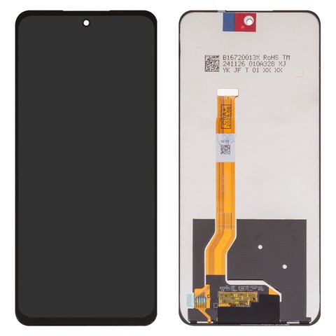 LCD compatible with Realme C55, (black, without frame, Original (PRC ...