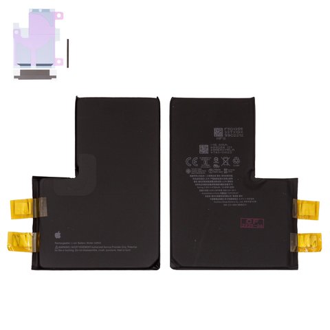 Battery compatible with iPhone 13 Pro Max, Li ion, 3.85 V, 4780 mAh, without a controller, High Capacity  #A2653