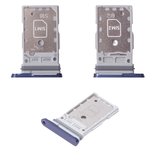SIM Card Holder compatible with Samsung S931 Galaxy S25, S936 Galaxy S25 Plus, (black, blue Black, dual sim)
