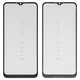 Housing Glass G+OCA PRO compatible with Realme C11 (2021), C20, C21, (with OCA film, black)