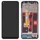 LCD compatible with Oppo A54 4G, (black, with frame, High Copy, CPH2239, BV065WBM-L03-MB00)
