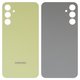 Housing Back Cover compatible with Samsung A155 Galaxy A15, A156 Galaxy A15 5G, (yellow, personality yellow)