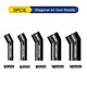 Насадка термофена Mechanic 861 Diagonal, изогнутая, 5in1, 5mm/6mm/8mm/10mm/12mm
