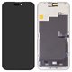 Pantalla LCD JCID puede usarse con iPhone 15 Pro Max, negro, con marco, HC, sin error, (OLED) soft, Diagnosable, 120Hz