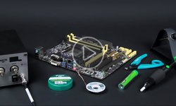 Три способа выпаять конденсатор из материнской платы (видео)