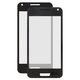 Housing Glass compatible with Samsung I9070 Galaxy S Advance, (black)
