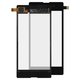 Touchscreen compatible with Sony D2202 Xperia E3, D2203 Xperia E3, D2206 Xperia E3, (black)