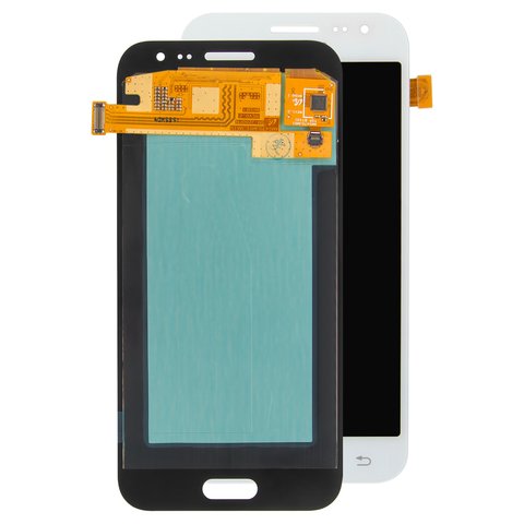 LCD compatible with Samsung J200 Galaxy J2, white, without frame, Original PRC , original glass 