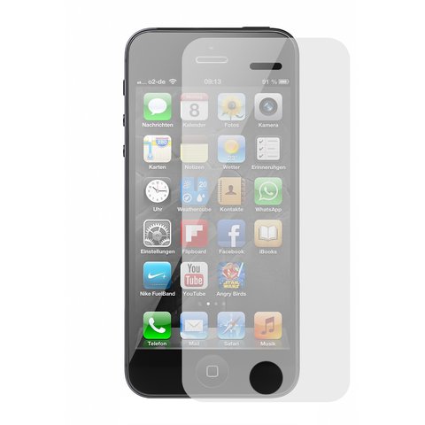 Tempered Glass Screen Protector compatible with Apple iPhone 5, iPhone 5C, iPhone 5S, iPhone SE, 0,26 mm 9H, without package, without wipes  