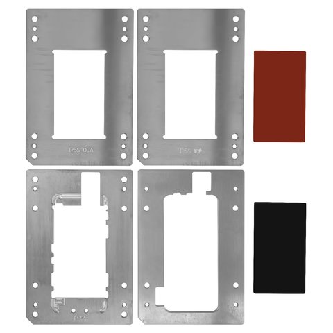 LCD Module Mould compatible with Apple iPhone 5C; YMJ 3 01, for OCA film gluing,  to glue glass in a frame 