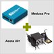 Medusa Pro Box + Hot Air Rework Station Accta 301 (220V) Combo