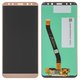 LCD compatible with Huawei Mate 10 Lite, (golden, without frame, High Copy, RNE-L01/RNE-L21)