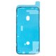 LCD Sticker compatible with Apple iPhone 12 Pro Max, (Original, black, adhesive)